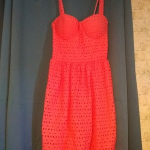 Peach sundress